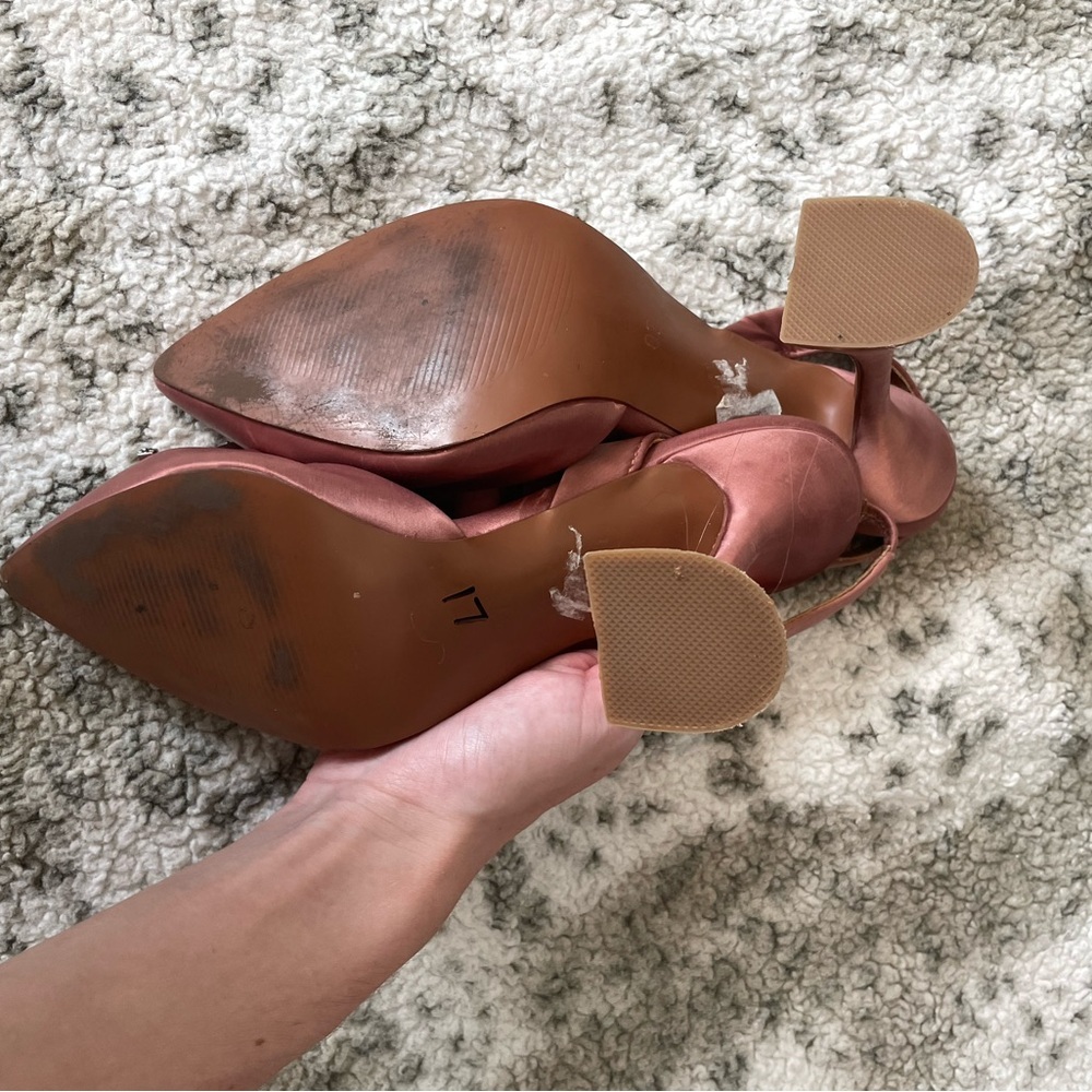 Amina Muaddi slingback crystal - Picture 7 of 8
